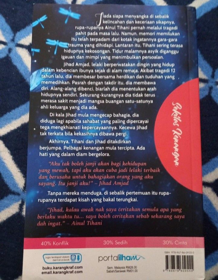 Sekilas Kenangan/ Preloved Malay Book, Hobbies & Toys, Books