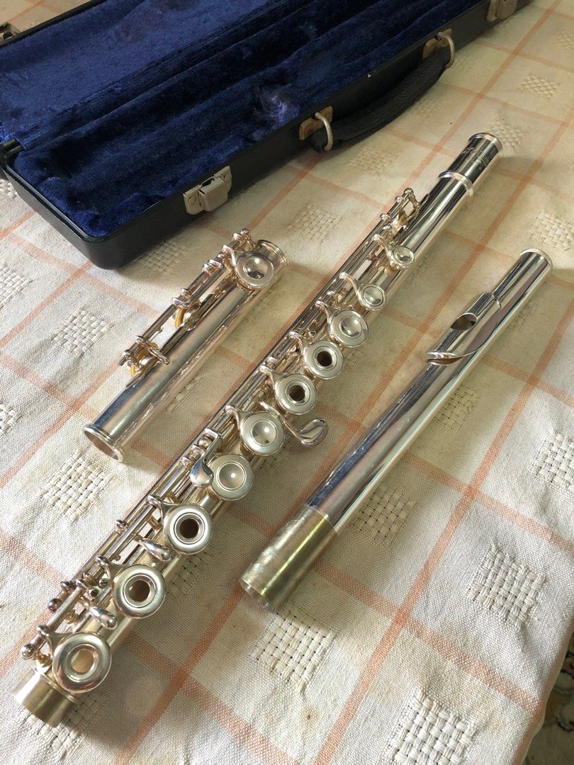 Selmer flute 1206, 16 openhole C foot, Hobbies & Toys, Music & Media