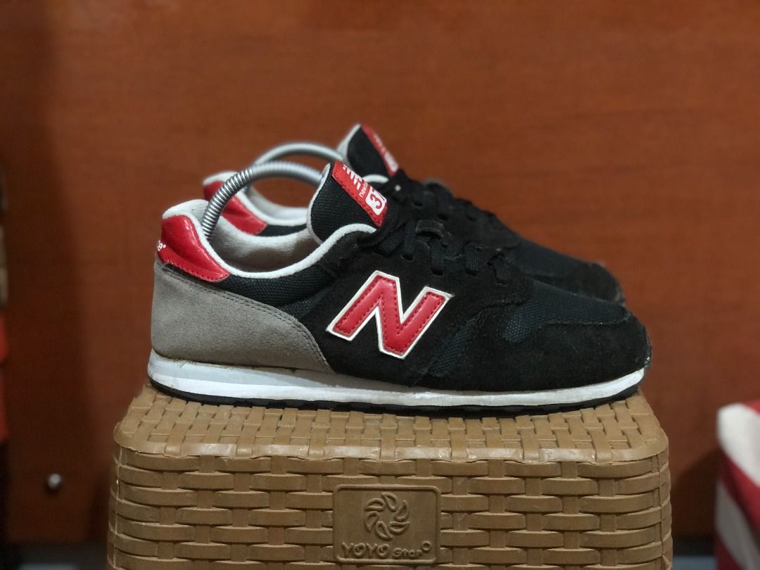 New balance 373 black and red hot sale