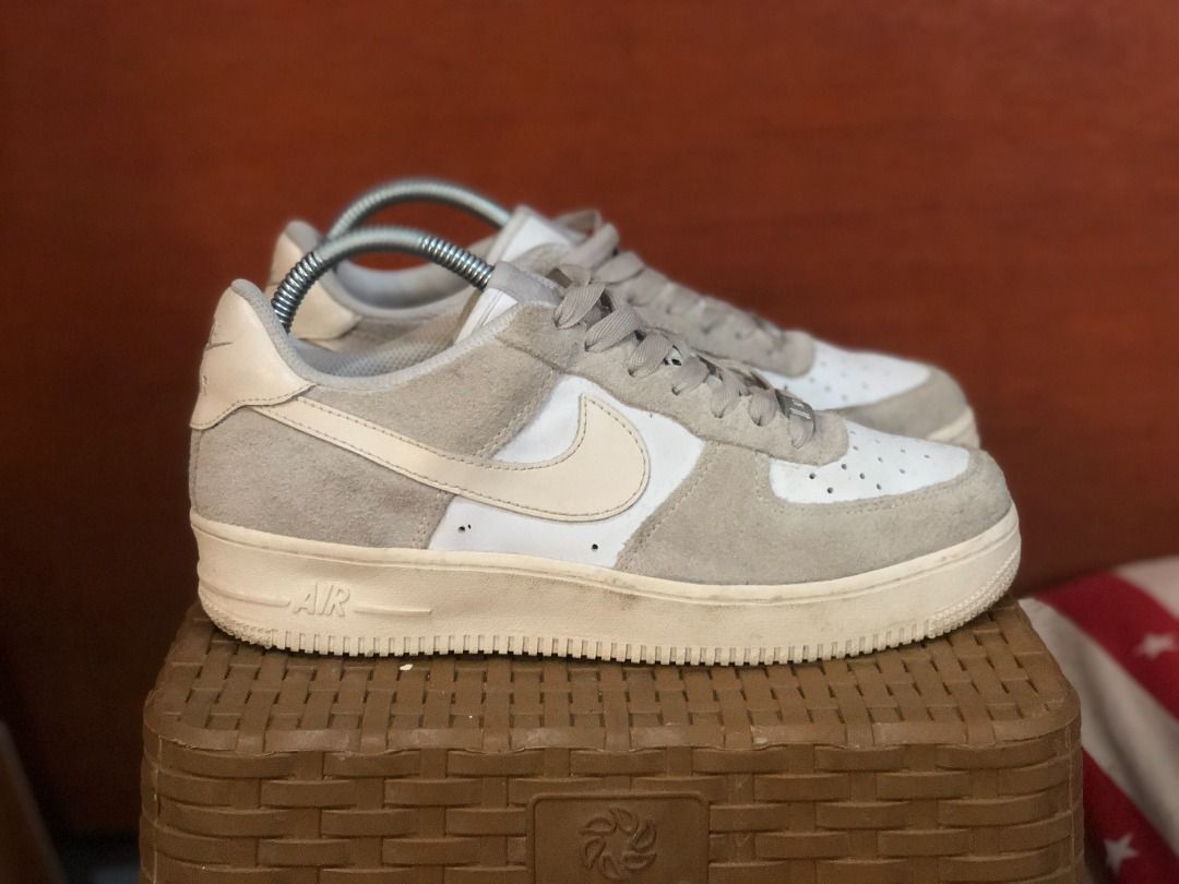 Sepatu Nike Air Force 1 Sail Platinum Tint Original, Fesyen Pria, Sepatu ,  Sneakers di Carousell