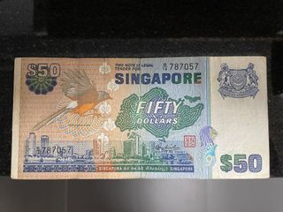 Sgd Bird $50.