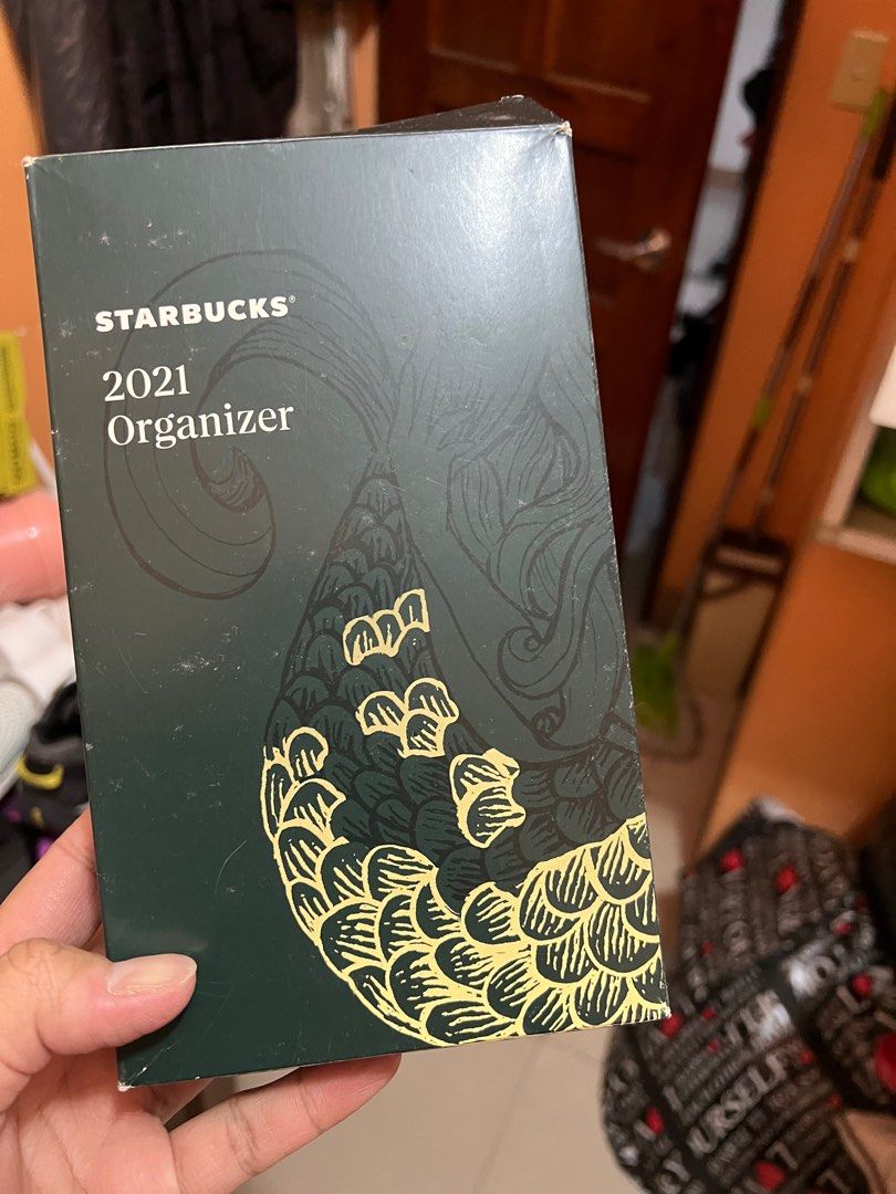 Starbucks 2021 Organizer (black), Hobbies & Toys, Stationary & Craft