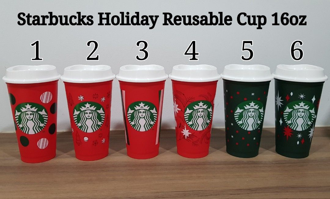 Starbucks Holiday Reusable Cup For Hot Drink Furniture And Home Living Kitchenware And Tableware 3139