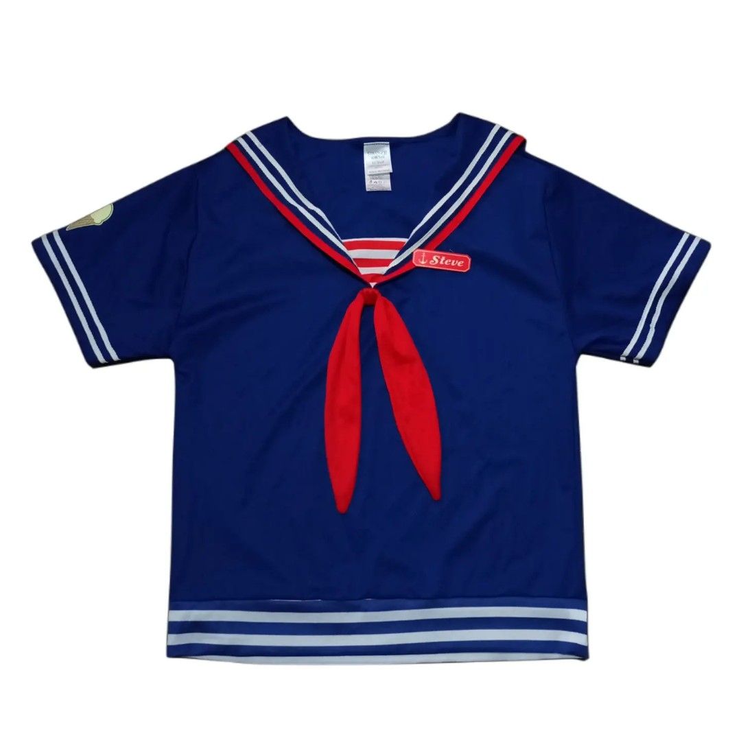 Stranger Things Steve Scoops Ahoy Uniform, Women's Fashion, Tops