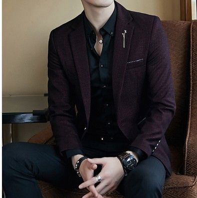 Maroon Suit black red suit black suit men suit blazer jacket blue suit