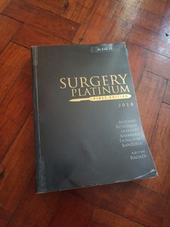 Surgery Platinum 1st Ed.