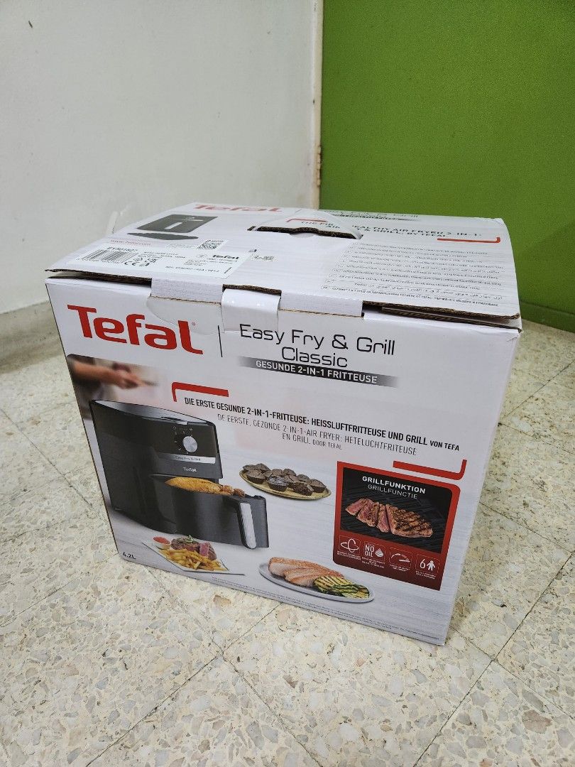 Tefal Easy Fry & Grill Classic Air Fryer EY5018, TV & Home Appliances,  Kitchen Appliances, Fryers on Carousell