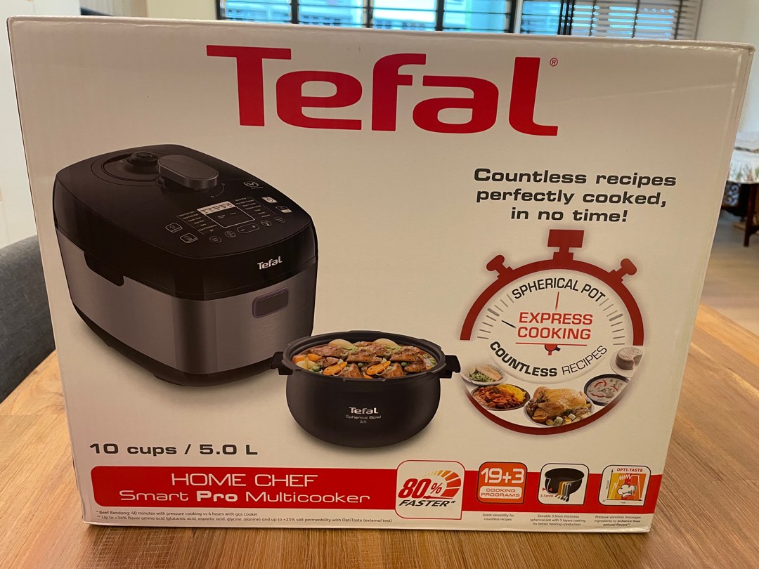 Tefal Home Chef Smart Pro Multicooker, TV & Home Appliances, Kitchen ...