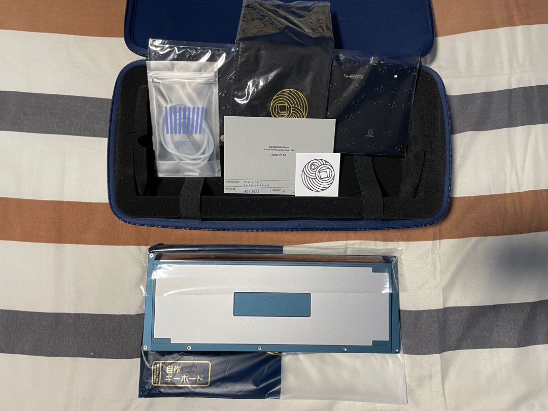 TGR Jane V2 ME Suave Blue with Hotswap PCB and Extras, Computers & Tech