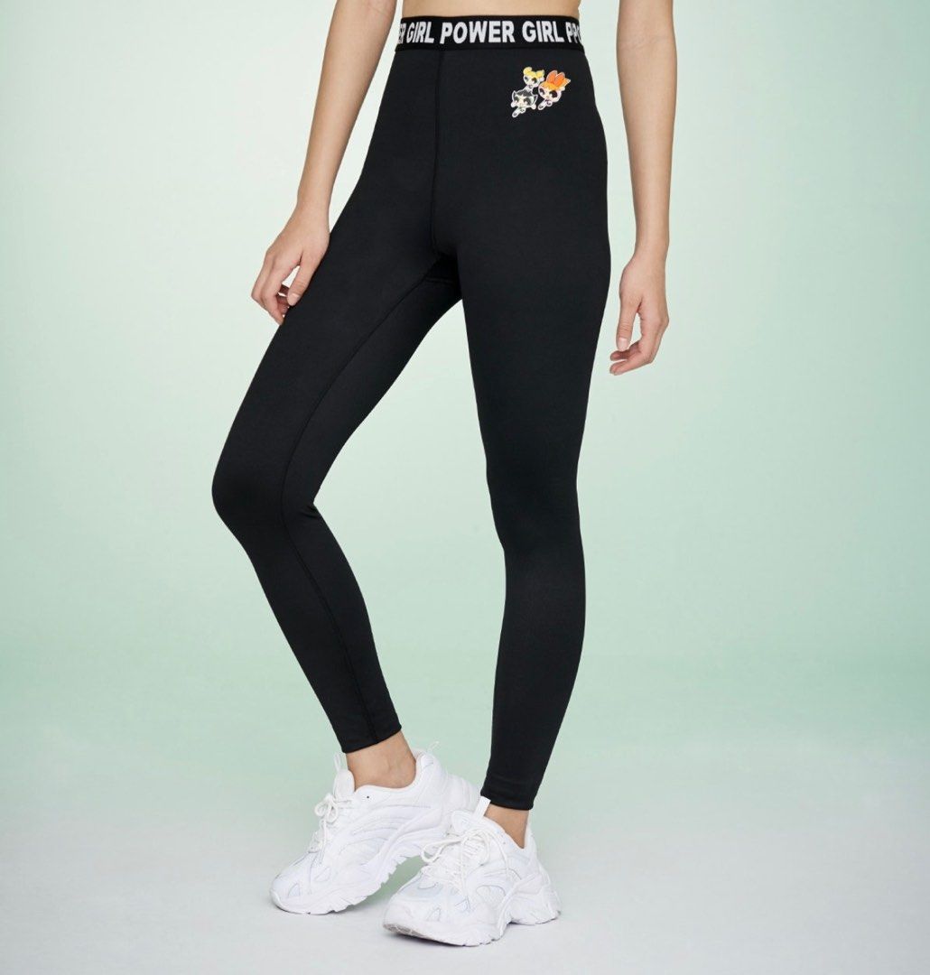 Girls high shop waisted leggings