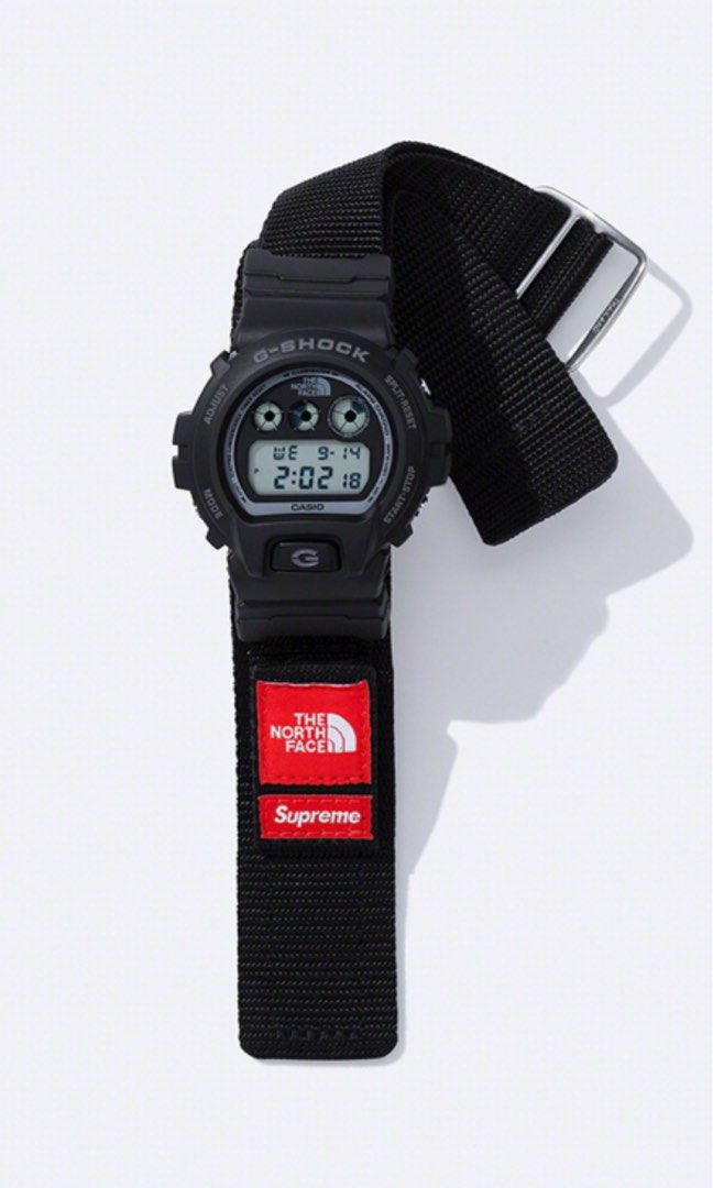 The Supreme x The North Face x G-Shock DW-6900 watch, Men's