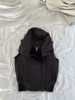 Theory Black Gilet Size P