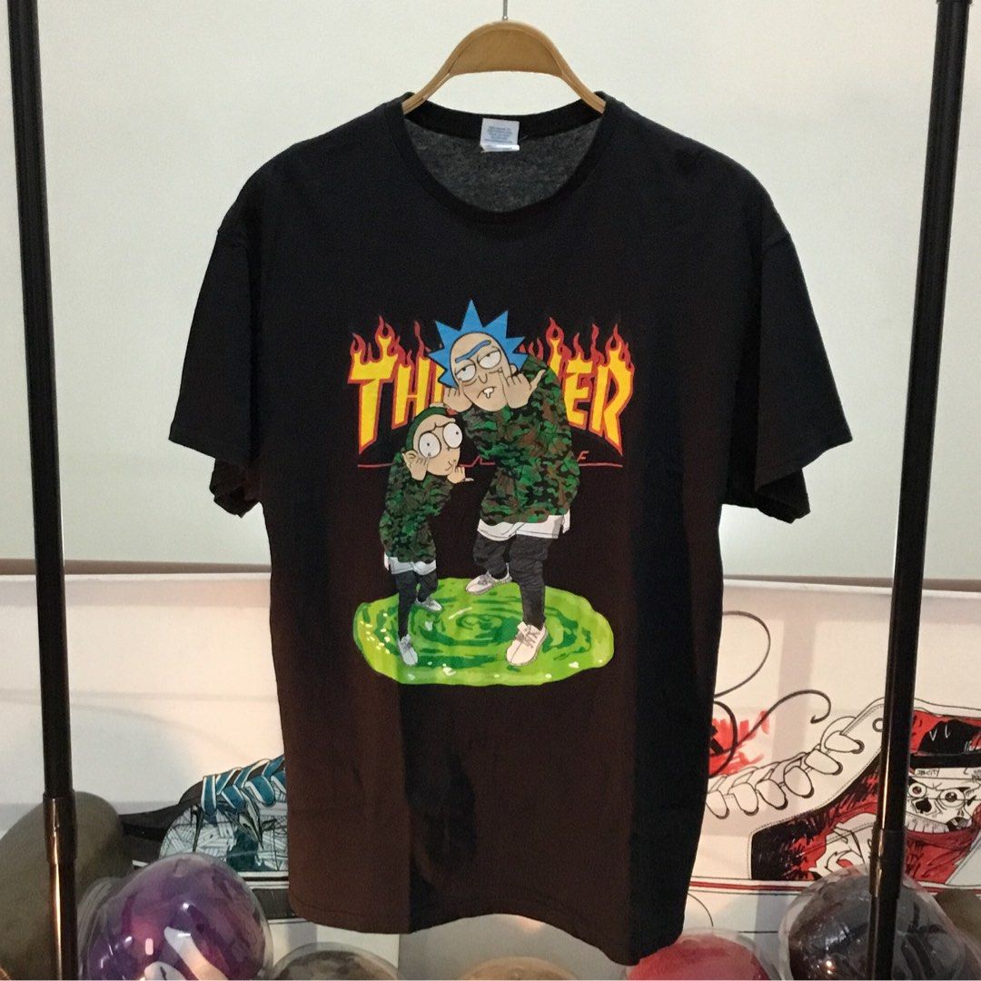 Thrasher x rick and morty shop