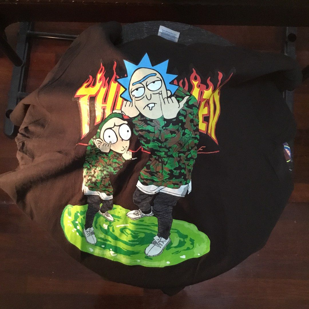Thrasher x rick and on sale morty