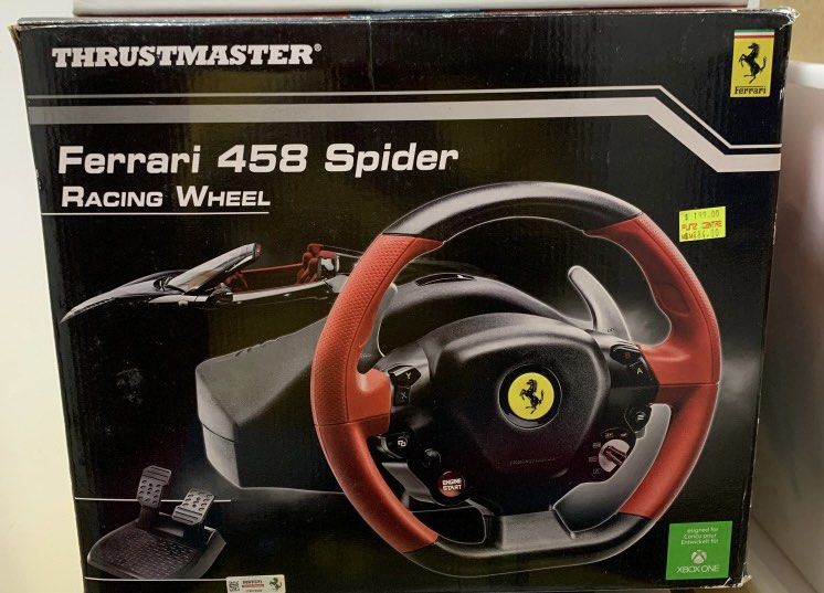 Thrustmaster Ferrari 458 Spider - Volante Para Xbox Series X