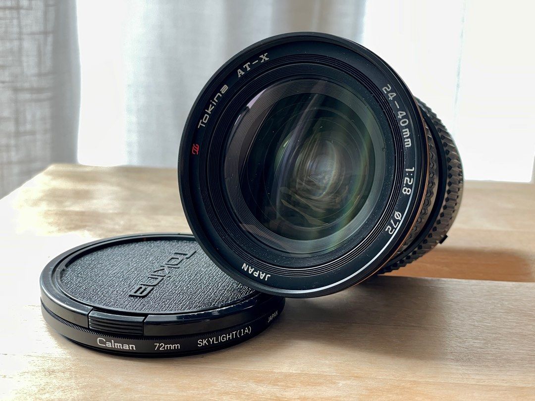 Tokina AT-X 24-40mm MF manual lens, 攝影器材, 鏡頭及裝備