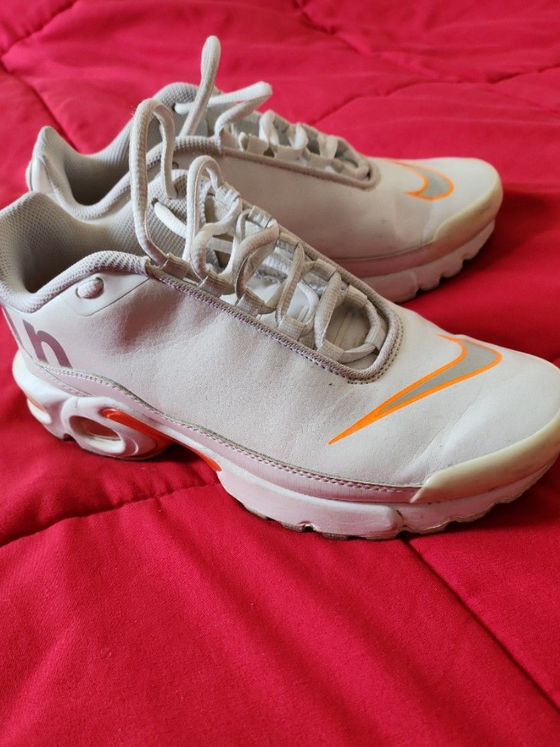 White leather tns top