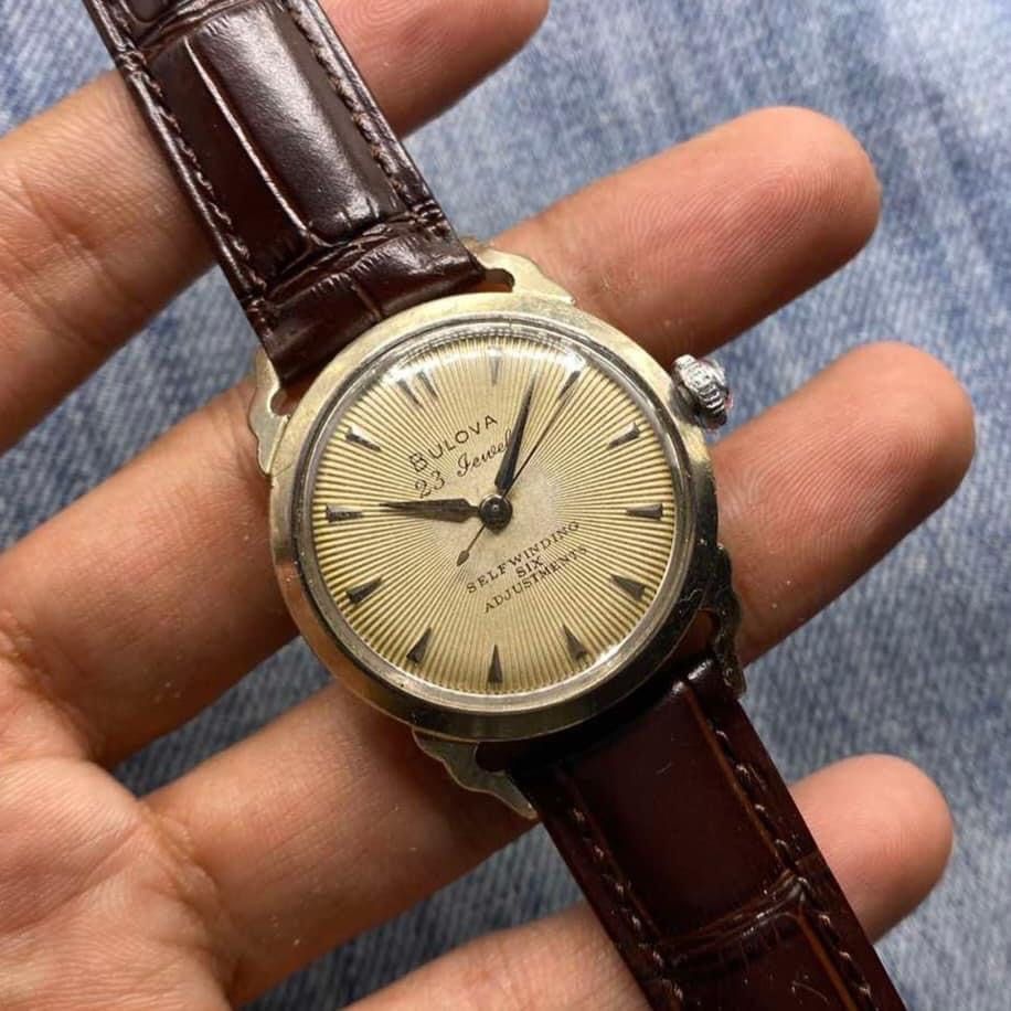 Bulova 23 jewels sales self winding six adjustments