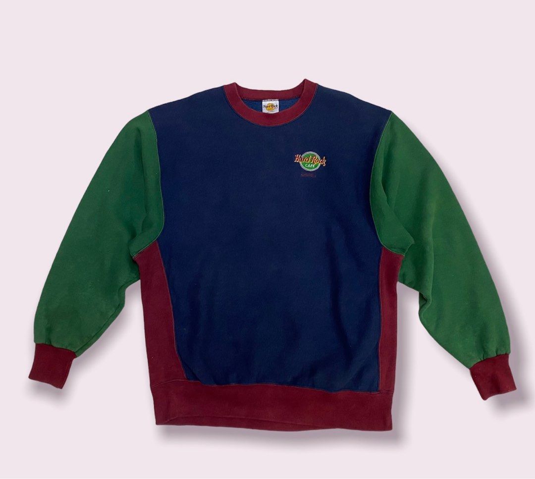 Red green clearance sweatshirt