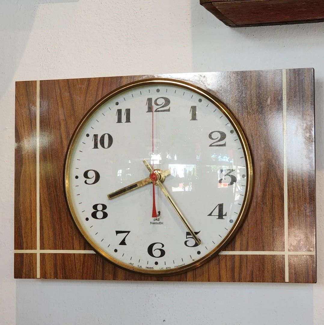 vintage JAZ wall clock, Hobbies & Toys, Collectibles & Memorabilia
