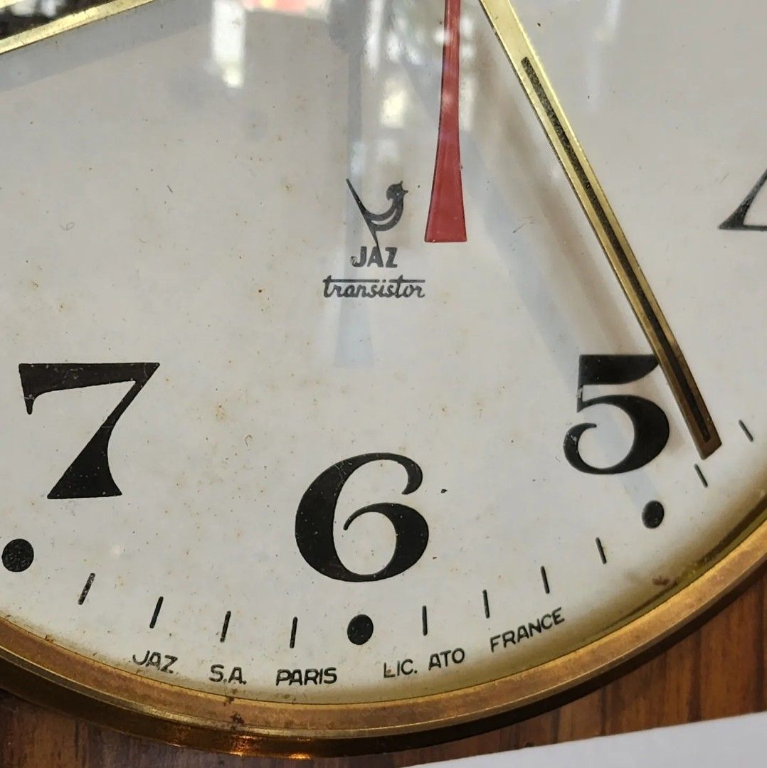 vintage JAZ wall clock, Hobbies & Toys, Collectibles & Memorabilia