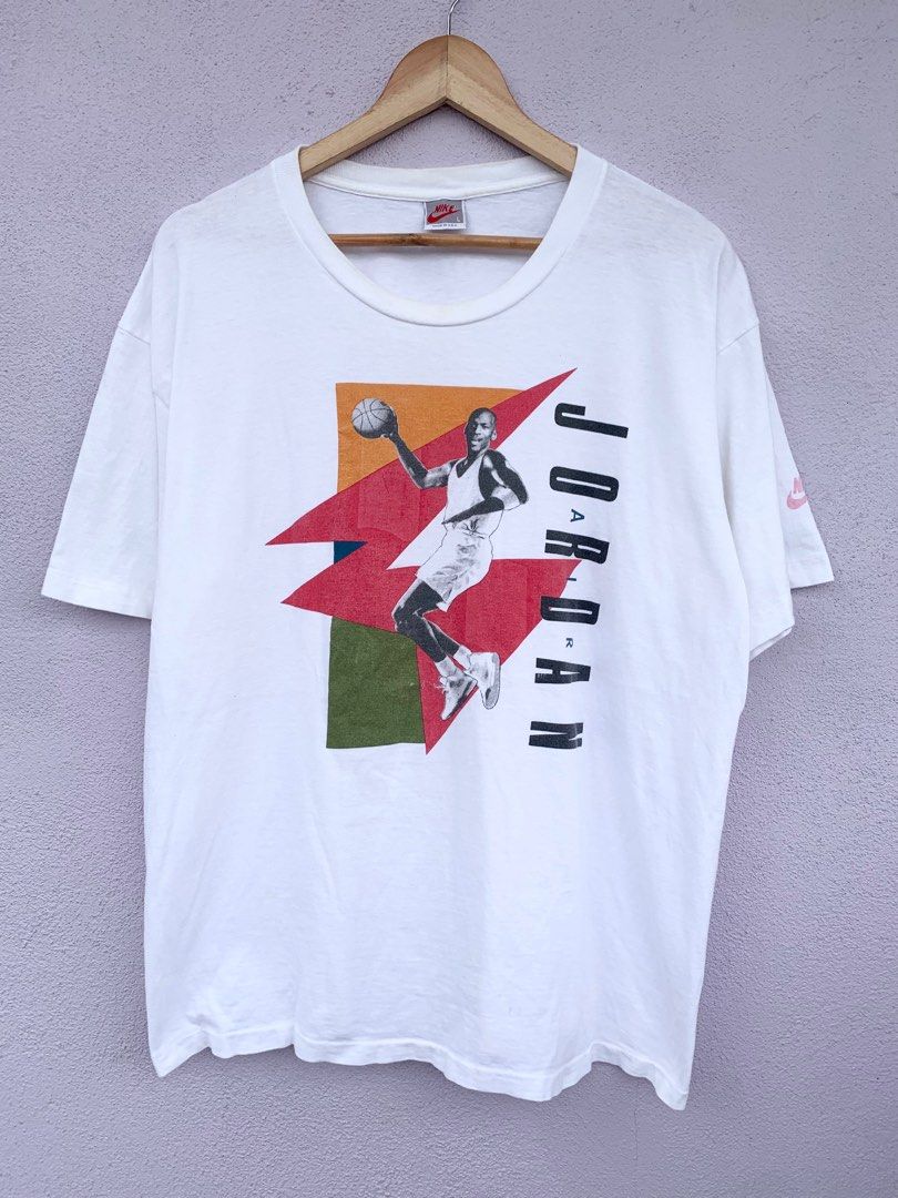 Vintage Nike Michael Jordan Tshirt Men s Fashion Tops Sets