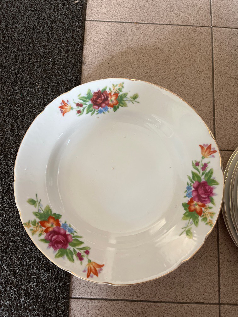 Vintage plates for sale ancient, Furniture & Home Living, Kitchenware