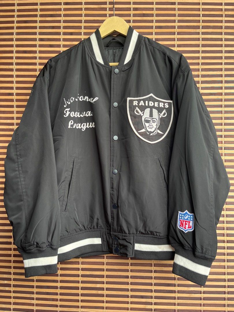 Vintage NFL Raiders Varsity Jacket – Santiagosports
