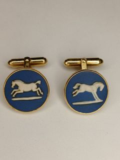 Wedgwood cufflinks , post is faded