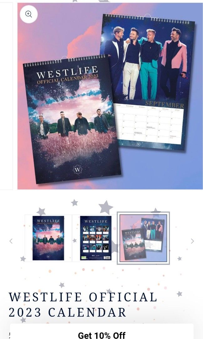 WESTLIFE OFFICIAL A3 CALENDAR 2023 Hobbies Toys Memorabilia   Westlife Official A3 Calendar  1669478846 0359e40c Progressive 