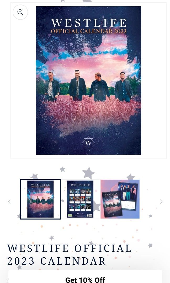 WESTLIFE OFFICIAL A3 CALENDAR 2023 Hobbies Toys Memorabilia   Westlife Official A3 Calendar  1669478846 17050e60 Progressive 