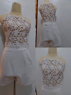 White jumpsuit