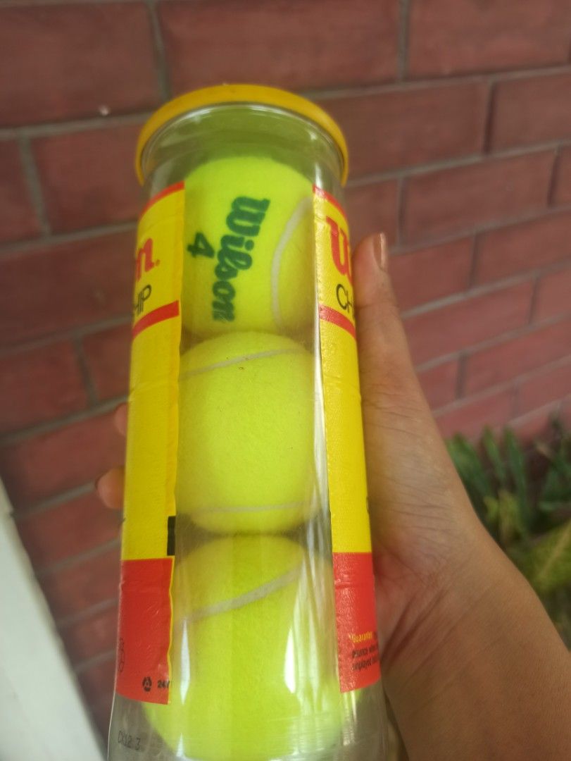 WILSON TENNIS BALL TUBES, Sports Equipment, Sports & Games, Racket and