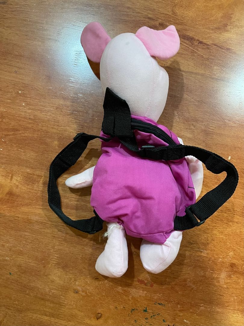 Winnie the Pooh Piglet kids backpack, Hobbies & Toys, Toys & Games on ...