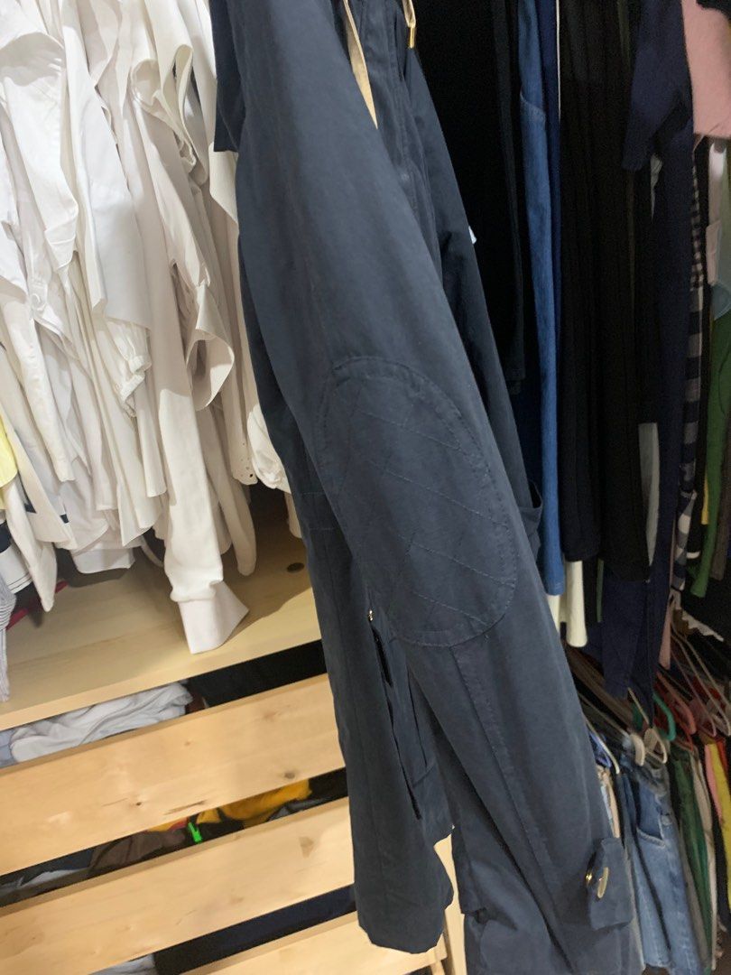Winter Jacket (Category: Coats, Jackets and Outerwear) located in Singapore. Submitted by meipee (Listing ID 1199301019, Image 7). Description: Navy blue Zara Winter Jacket. Perfect condition. PTP is 50cm. Length of jacket is 78cn. I bought it for $169 previously. .