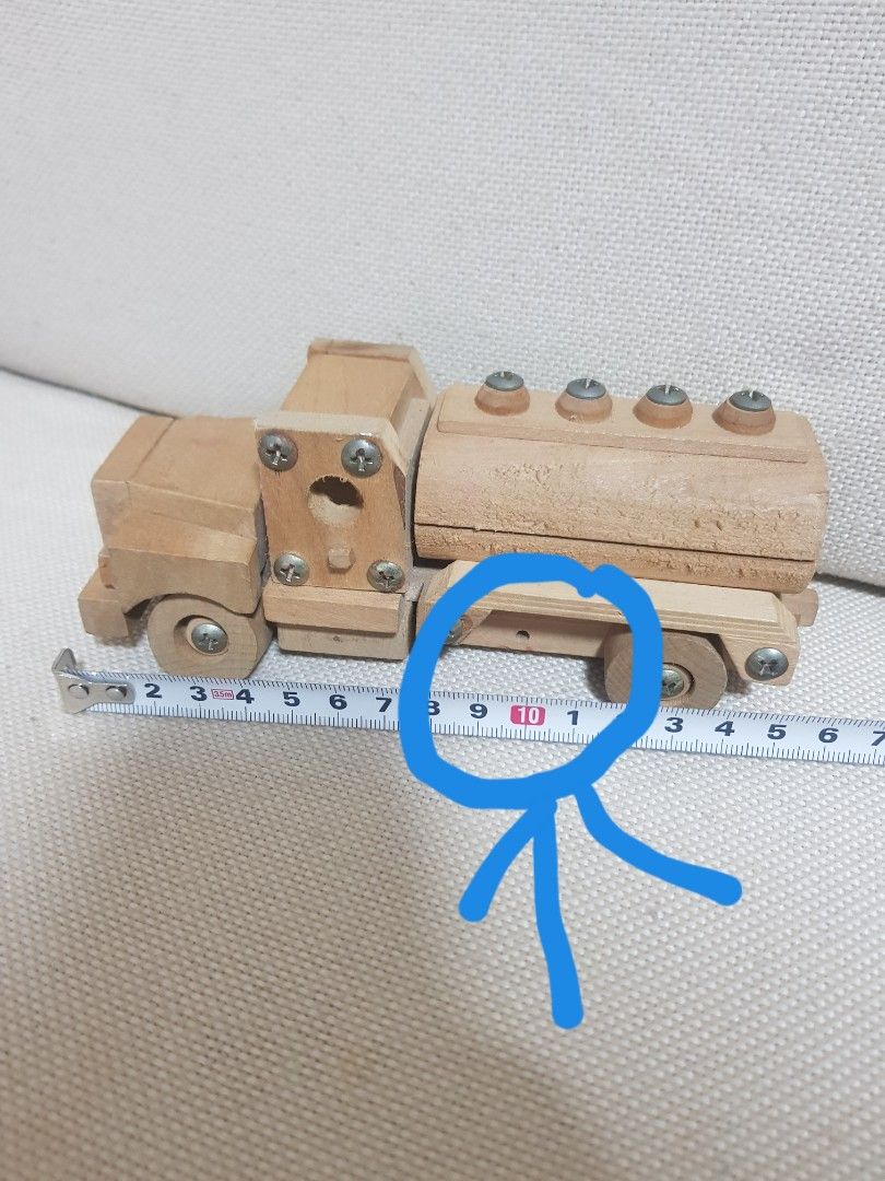 Wooden Tonka Tanker Truck Hobbies Toys Toys Games on Carousell