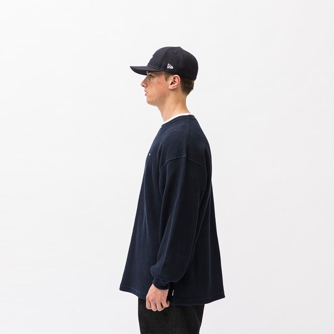 WTAPS 22AW WAFFLE / LS / COTTON. LOOSE. SIGN - 222ATDT-CSM15