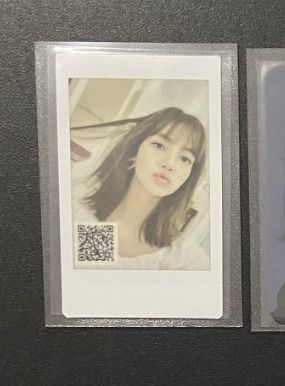 wts 430] blackpink lisa Hawaii instax voice film jennie jisoo rose