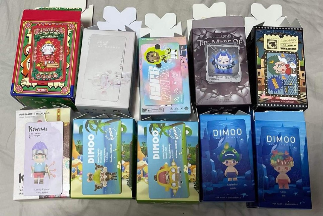 WTS popmart blindbox, Hobbies & Toys, Toys & Games on Carousell