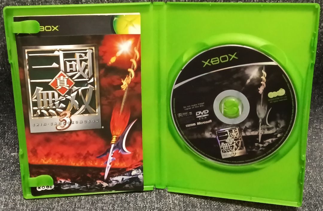 XBOX Sin Sangoku Musou 3 真三國無雙3, 電子遊戲, 電子遊戲, Xbox