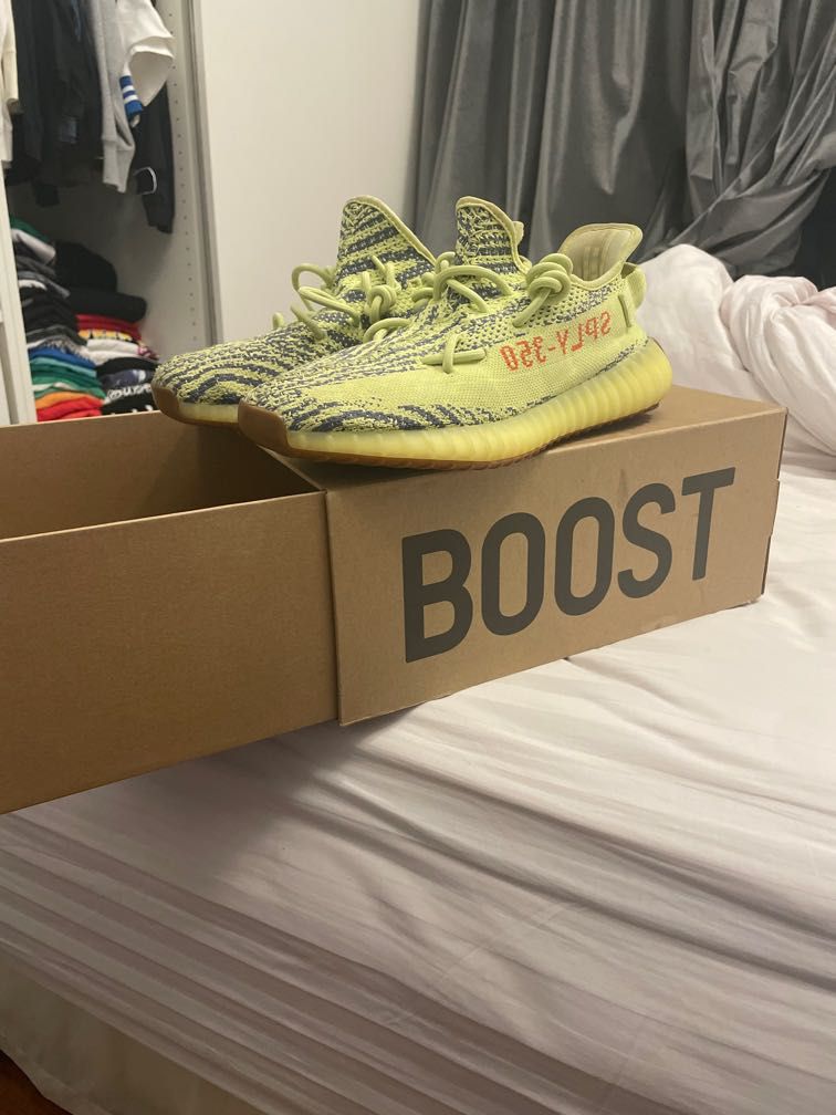 Yeezy frozen new arrivals yellow champs