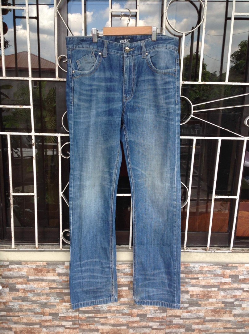 Yishion Jeans, Men's Fashion, Bottoms, Jeans on Carousell