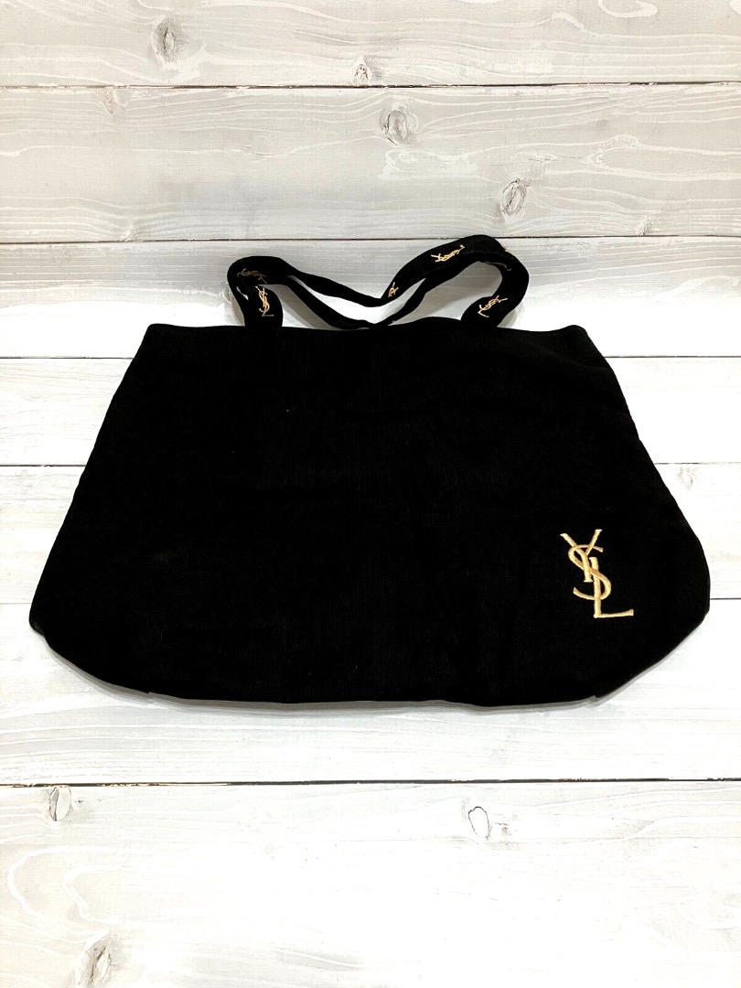 YSL Black Canvas, Women's Fashion, Bags & Wallets, Shoulder Bags on