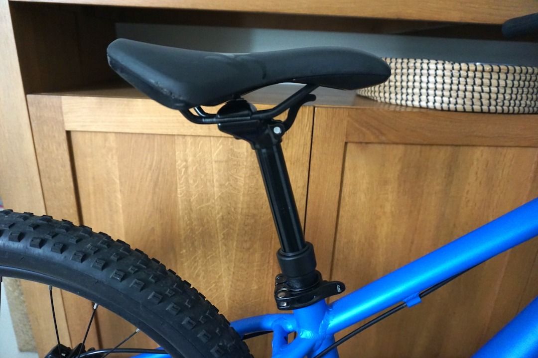 Zoom Adjustable Dropper Seatpost Manual Control, Sports Equipment, Bicycles & Parts, Bicycles on