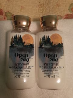 2 OPEN SKY LOTIONS