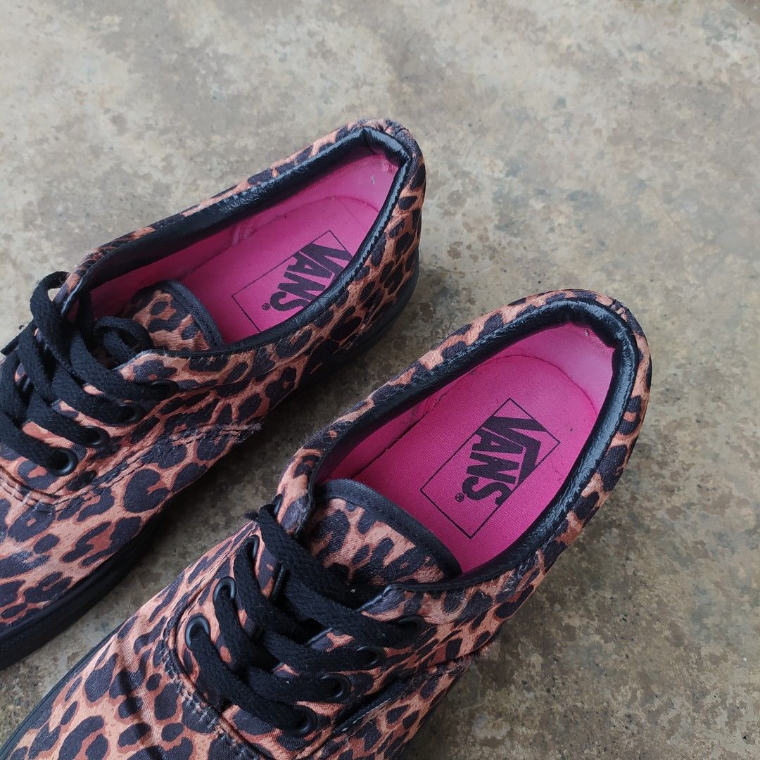 35] Vans Era Leopard Thick Platform Japan Market, Fesyen Wanita