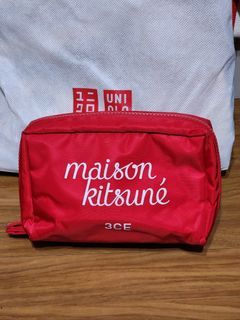 3CE 聯名化妝包 maison kitsuné