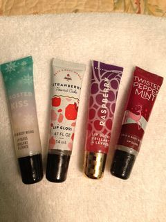 4 Sealed Lip Glosses Bath And Body Works