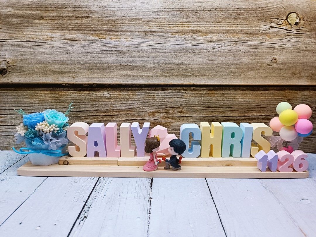 永生花 保鮮花自訂擴香石人名名字情人節禮物 拍拖紀念日禮物 生日禮物 聖誕禮物 父親節禮物 母親節禮物 結婚禮物 滿月禮物 入夥禮物 散水禮物