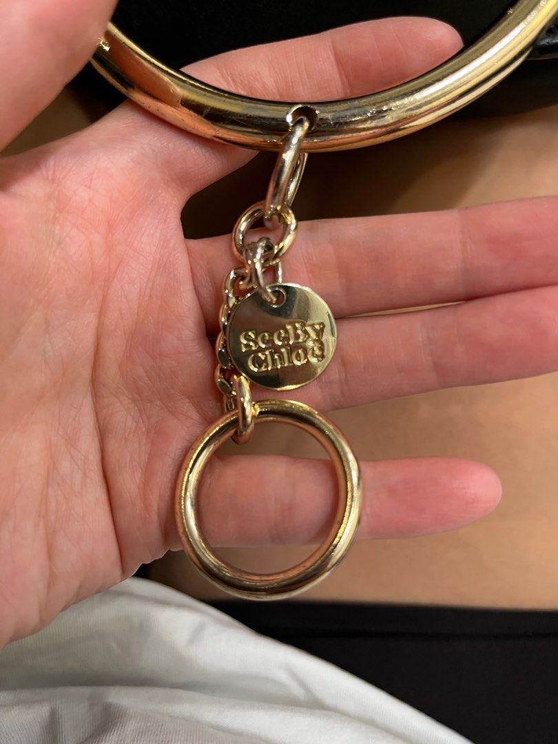 Chloe bag gold sale ring